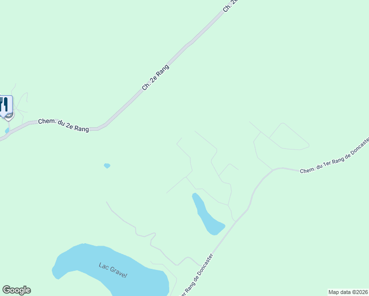 map of restaurants, bars, coffee shops, grocery stores, and more near Chemin de la Source in Laurentides