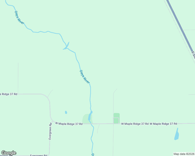 map of restaurants, bars, coffee shops, grocery stores, and more near 3604 West Maple Ridge 37th Road in Rock