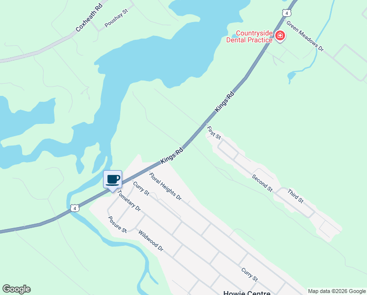 map of restaurants, bars, coffee shops, grocery stores, and more near Kings Road in Sydney