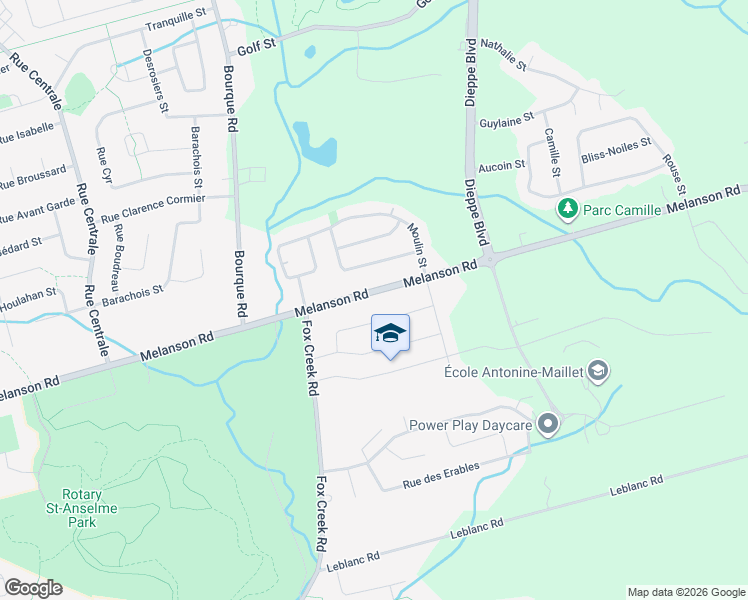 map of restaurants, bars, coffee shops, grocery stores, and more near in Dieppe