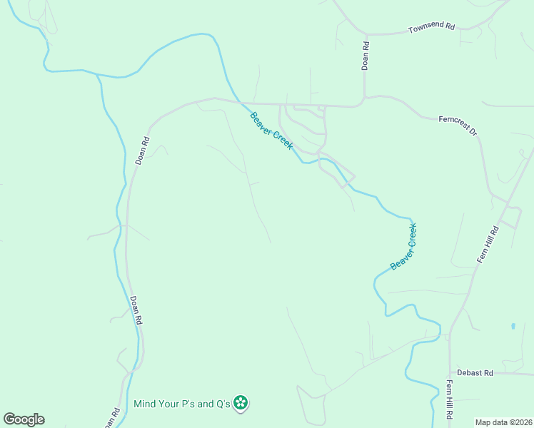 map of restaurants, bars, coffee shops, grocery stores, and more near 74500 Deal Road in Rainier