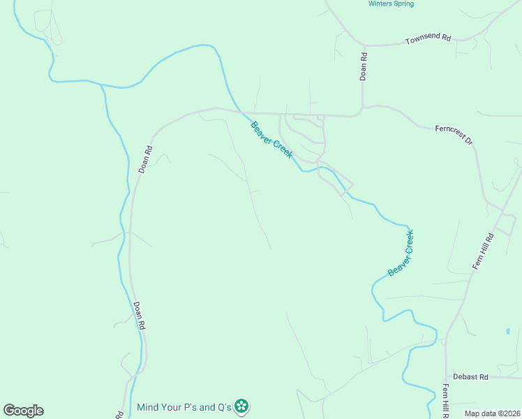 map of restaurants, bars, coffee shops, grocery stores, and more near 74500 Deal Road in Rainier