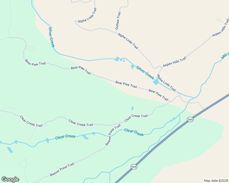 map of restaurants, bars, coffee shops, grocery stores, and more near 500 Clear Creek Trail in Anaconda
