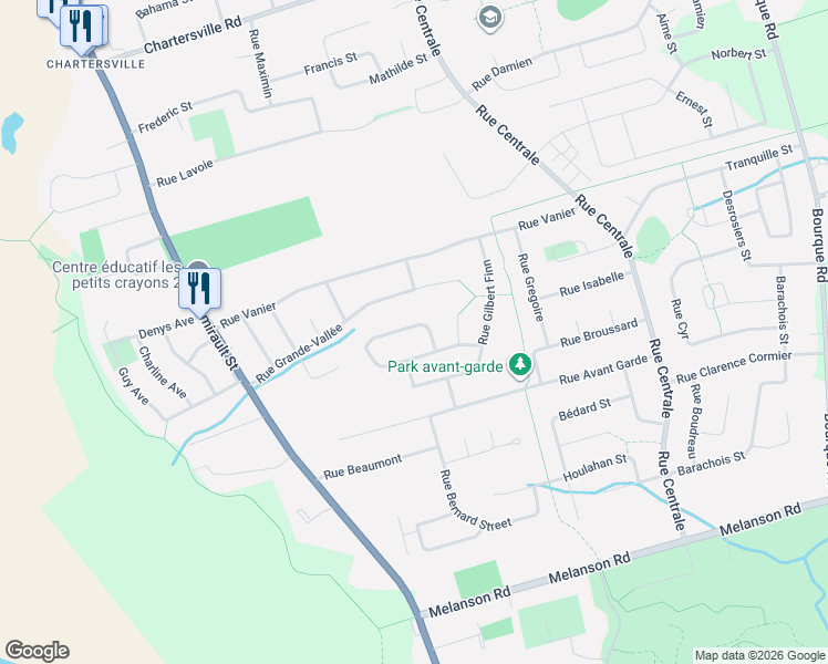 map of restaurants, bars, coffee shops, grocery stores, and more near in Dieppe