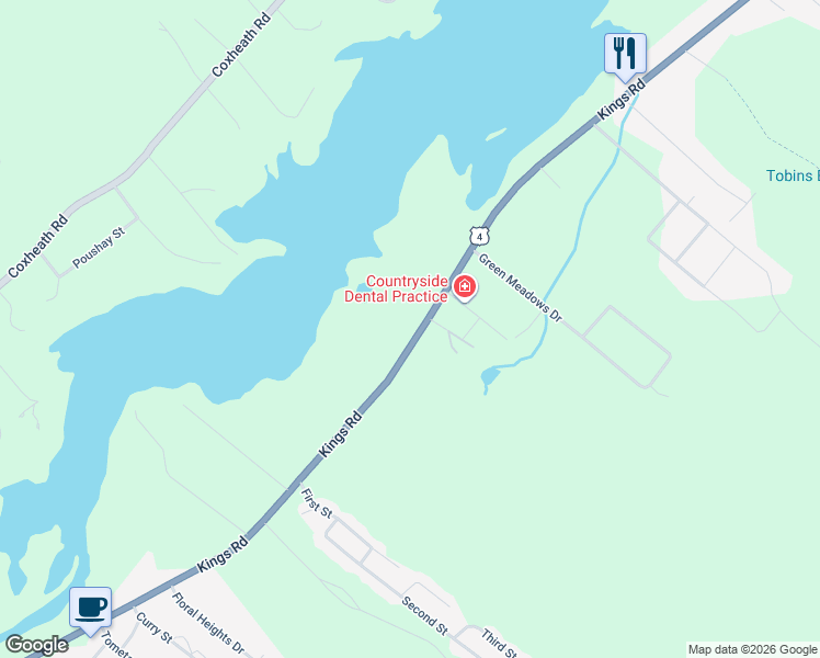 map of restaurants, bars, coffee shops, grocery stores, and more near 2124-2130 Kings Road in Sydney