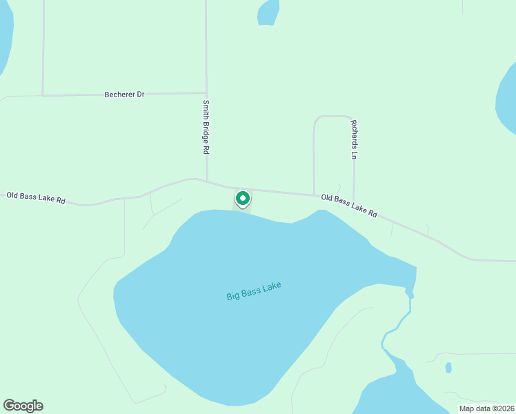 map of restaurants, bars, coffee shops, grocery stores, and more near W7025 Old Bass Lake Road in Minong