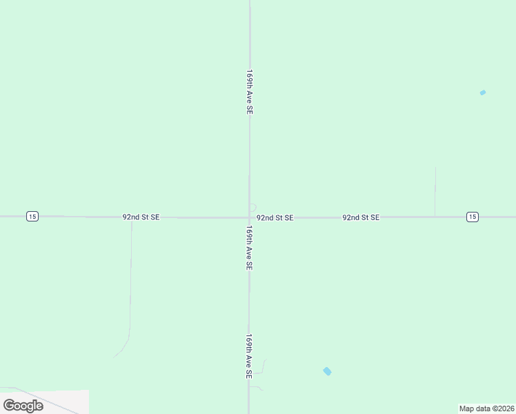 map of restaurants, bars, coffee shops, grocery stores, and more near 9198 169th Avenue Southeast in Hankinson