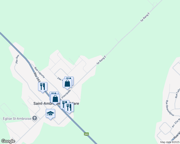 293 Rue Principale, SaintAmbroisedeKildare QC Walk Score