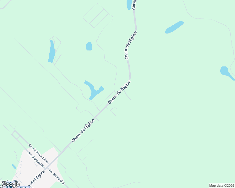 map of restaurants, bars, coffee shops, grocery stores, and more near 1681 Chemin de l'Église in Chertsey