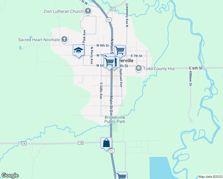321 Main Street South, Browerville MN Walk Score