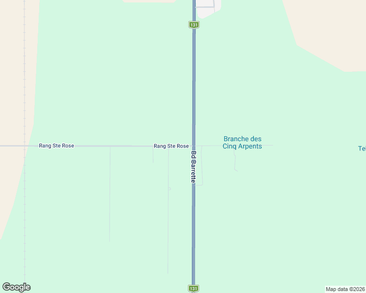 map of restaurants, bars, coffee shops, grocery stores, and more near Rang Sainte Rose in Lanaudière