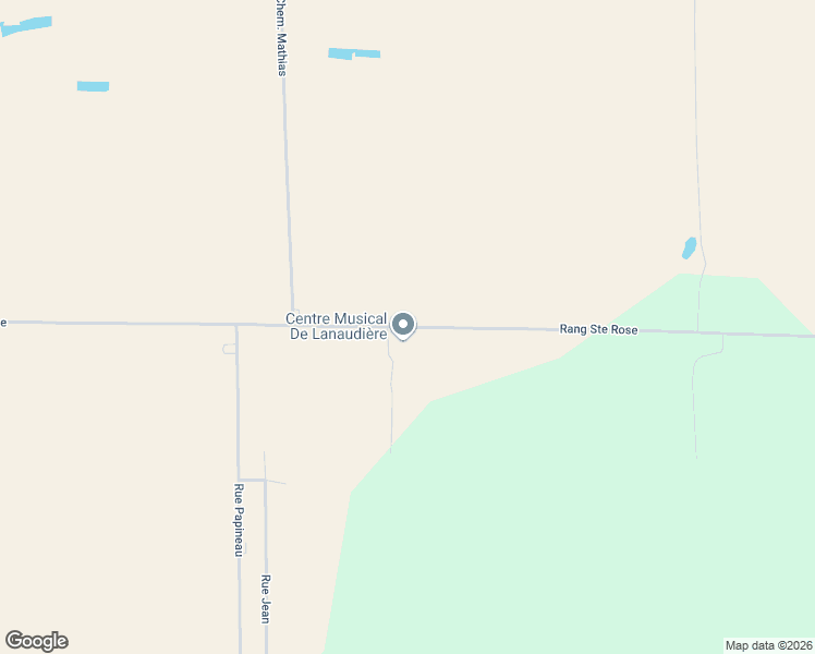 map of restaurants, bars, coffee shops, grocery stores, and more near Rang Sainte Rose in Lanaudière
