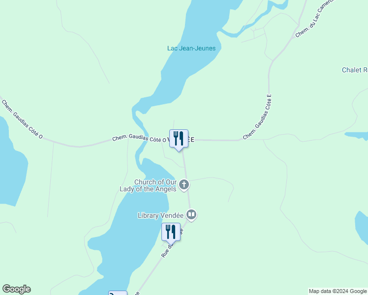 map of restaurants, bars, coffee shops, grocery stores, and more near 1900 Rue du Village in Amherst