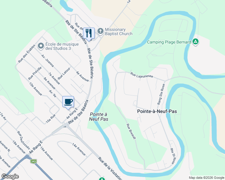 map of restaurants, bars, coffee shops, grocery stores, and more near 7041 Rue Lajeunesse in Lourdes-de-Joliette