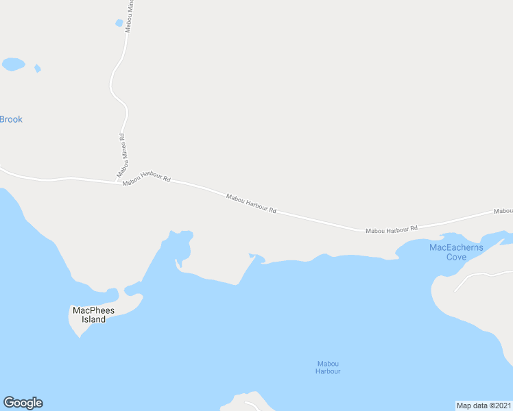 map of restaurants, bars, coffee shops, grocery stores, and more near Mabou Harbour Road in Inverness County