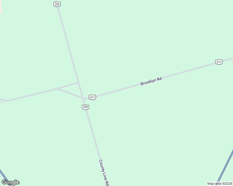 map of restaurants, bars, coffee shops, grocery stores, and more near 2688 Brooklyn Road in Montague