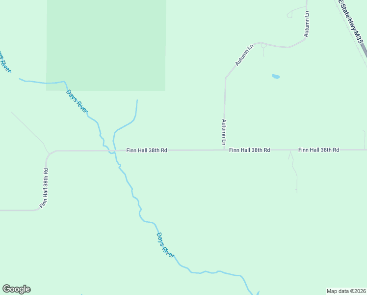 map of restaurants, bars, coffee shops, grocery stores, and more near 3483-3607 Finn Hall 38th Road in Rock