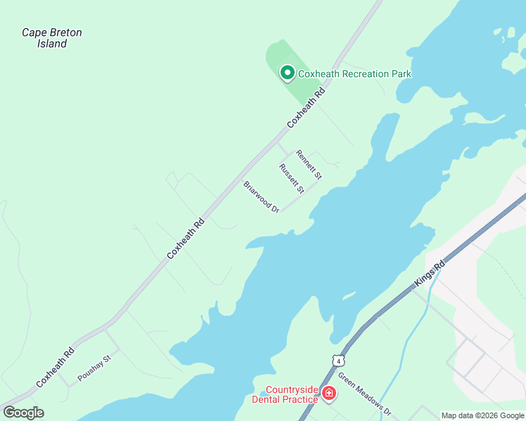 map of restaurants, bars, coffee shops, grocery stores, and more near 18 Briarwood Drive in Sydney