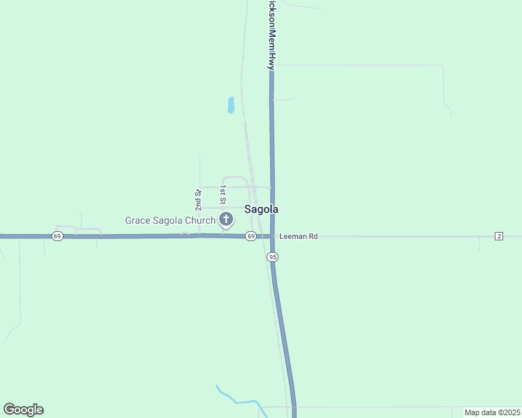 map of restaurants, bars, coffee shops, grocery stores, and more near in Sagola