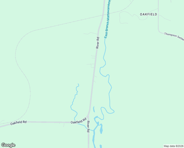 map of restaurants, bars, coffee shops, grocery stores, and more near 183 River Road in Oakfield
