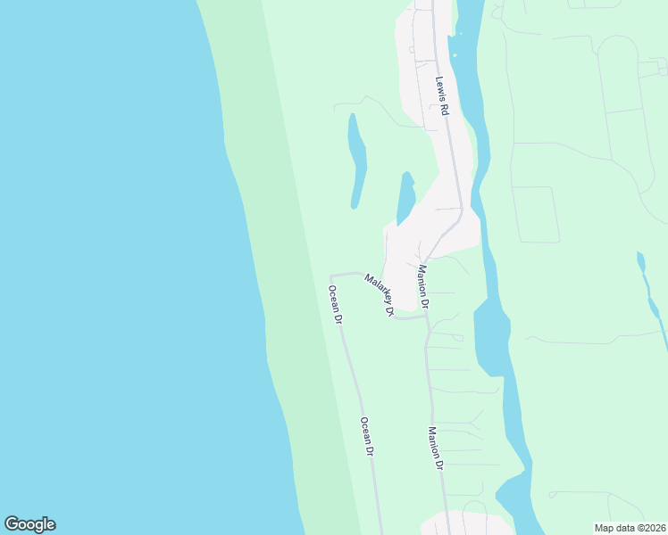 map of restaurants, bars, coffee shops, grocery stores, and more near Ocean Drive in Clatsop County