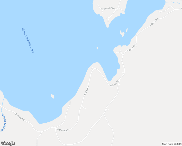 map of restaurants, bars, coffee shops, grocery stores, and more near South Shore Road in Linneus