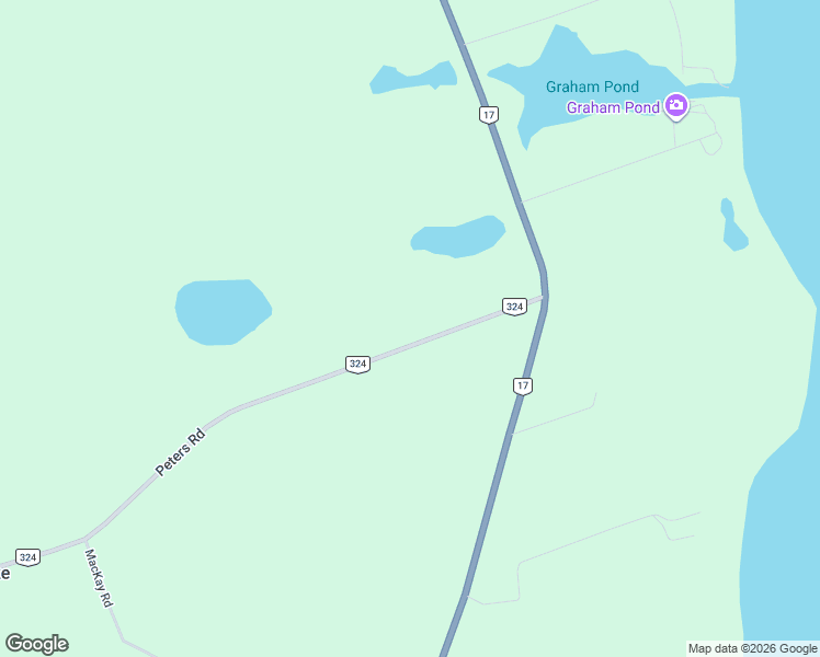 map of restaurants, bars, coffee shops, grocery stores, and more near 60 PETERS Road - Route 324 in Lot 63