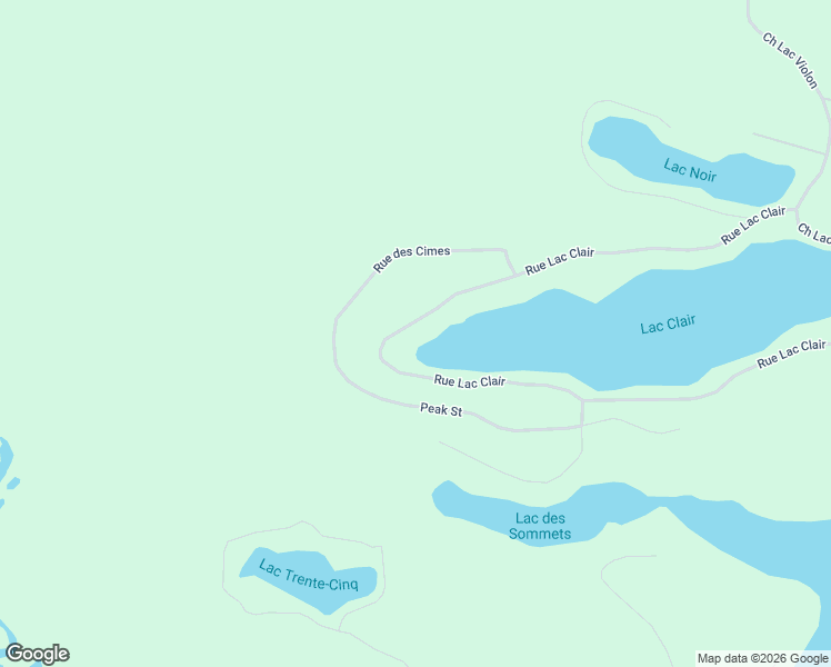 map of restaurants, bars, coffee shops, grocery stores, and more near 242 Rue du Lac Clair in Sainte-Marguerite-du-Lac-Masson
