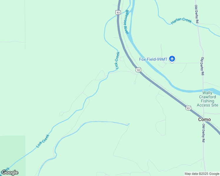 map of restaurants, bars, coffee shops, grocery stores, and more near 137 Lick Creek Road in Hamilton