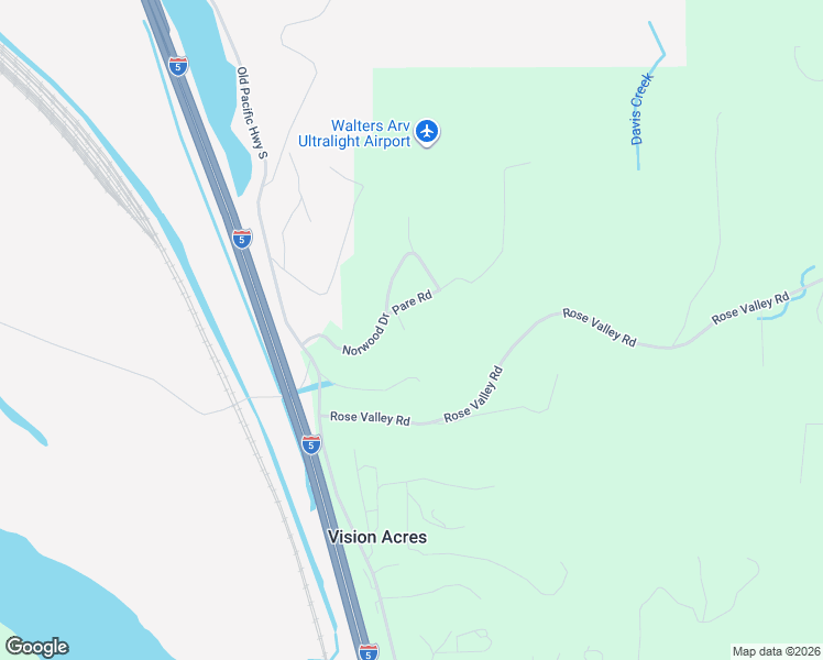 map of restaurants, bars, coffee shops, grocery stores, and more near 104 McMenomy Drive in Kelso