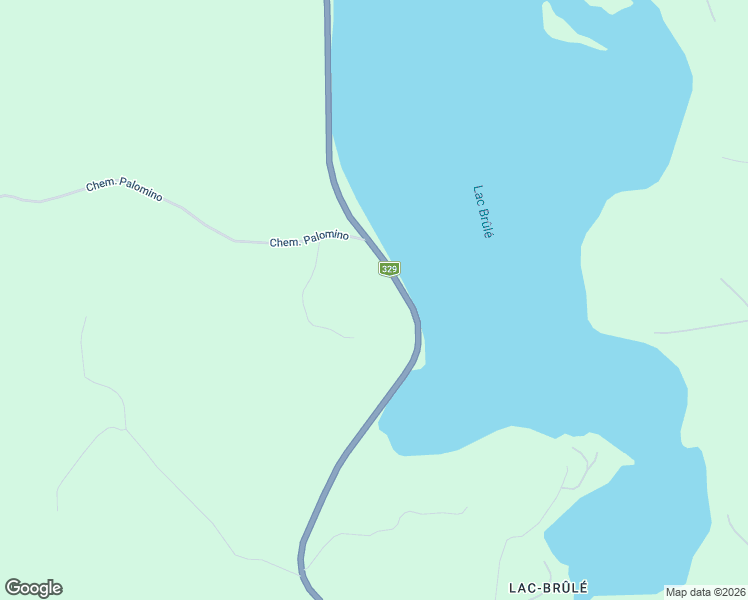 map of restaurants, bars, coffee shops, grocery stores, and more near 2740 Québec 329 in Sainte-Agathe-des-Monts