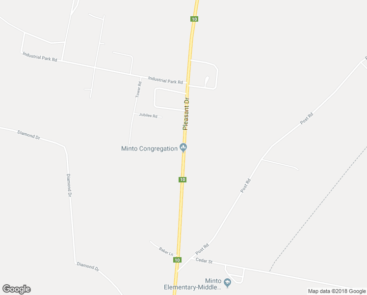 map of restaurants, bars, coffee shops, grocery stores, and more near 918 Pleasant Drive in Minto