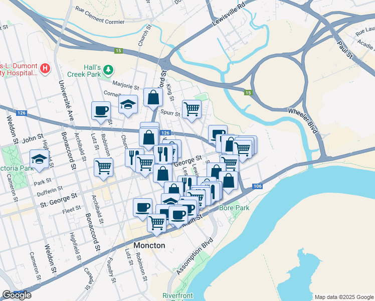 20 Belleview Avenue, Moncton NB Walk Score