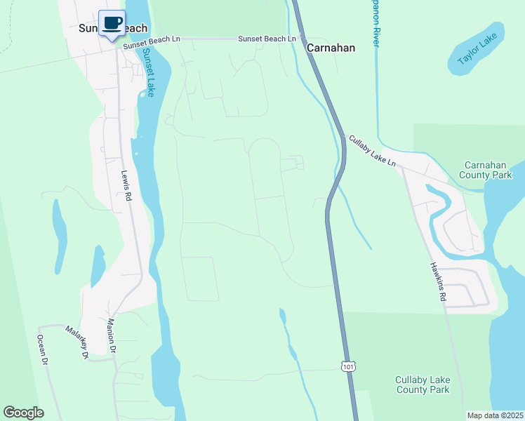 map of restaurants, bars, coffee shops, grocery stores, and more near 90583 Wind And Sea Loop in Warrenton