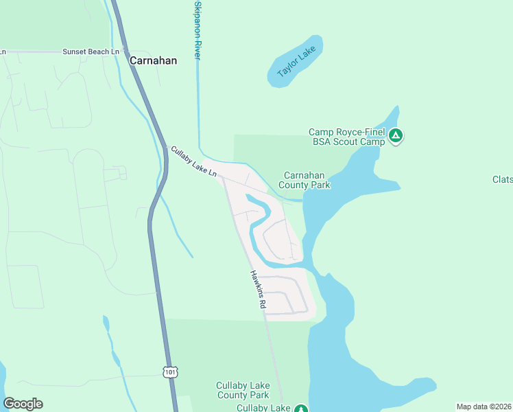 map of restaurants, bars, coffee shops, grocery stores, and more near 33704 Westshore Drive in Warrenton