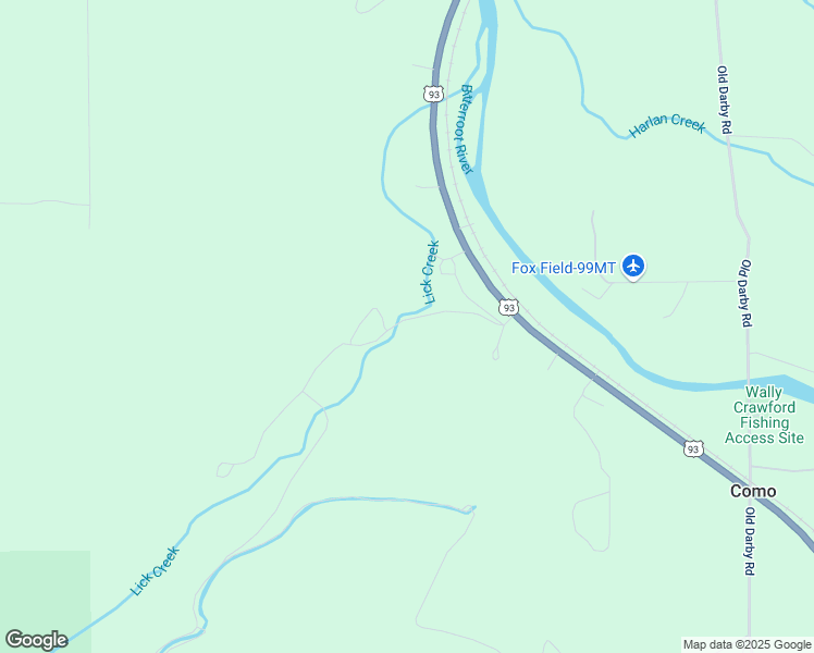 map of restaurants, bars, coffee shops, grocery stores, and more near 137 Lick Creek Road in Hamilton