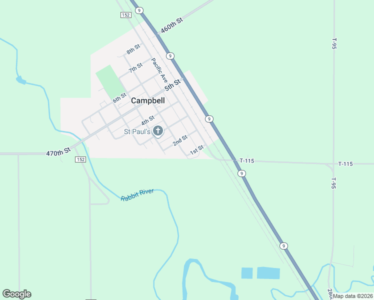map of restaurants, bars, coffee shops, grocery stores, and more near 214 New York Avenue in Campbell
