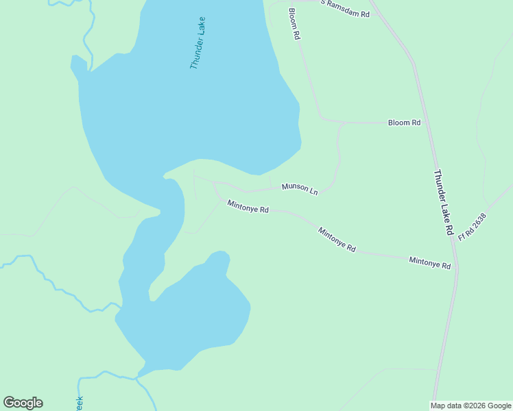 map of restaurants, bars, coffee shops, grocery stores, and more near Mintonye Road in Manistique