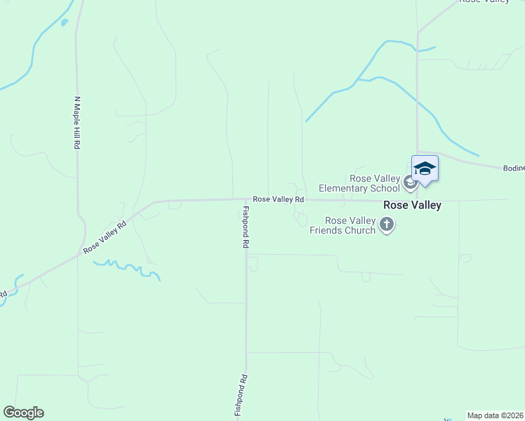 map of restaurants, bars, coffee shops, grocery stores, and more near 1304 Rose Valley Road in Kelso