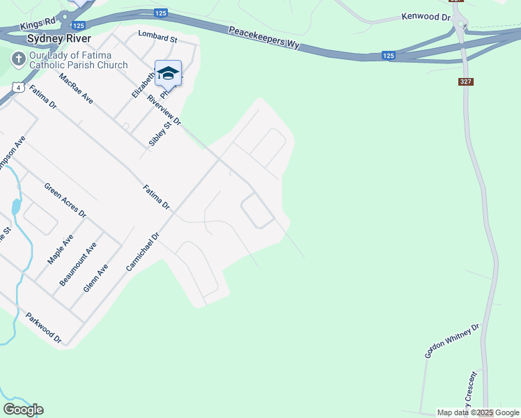 map of restaurants, bars, coffee shops, grocery stores, and more near 264 Riverview Drive in Sydney