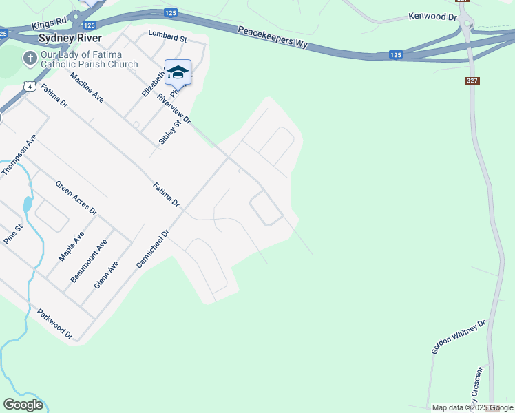 map of restaurants, bars, coffee shops, grocery stores, and more near 264 Riverview Drive in Sydney