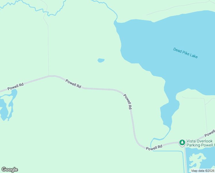 map of restaurants, bars, coffee shops, grocery stores, and more near 588 Powell Road in Manitowish Waters