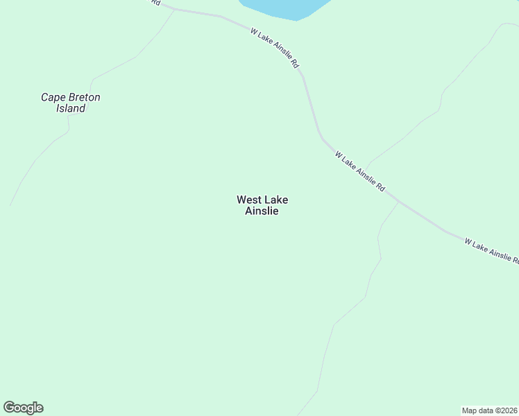 map of restaurants, bars, coffee shops, grocery stores, and more near West Lake Ainslie Road in Inverness County