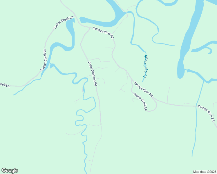 map of restaurants, bars, coffee shops, grocery stores, and more near 90455 Peter Johnson Road in Astoria