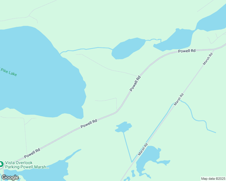 map of restaurants, bars, coffee shops, grocery stores, and more near 414 Blue Goose Drive in Manitowish Waters
