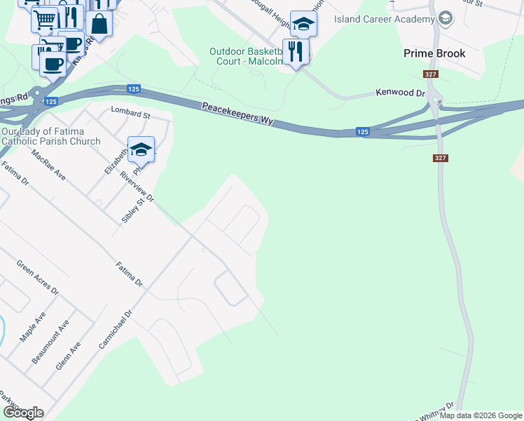 map of restaurants, bars, coffee shops, grocery stores, and more near 42 Bardmoor Crescent in Sydney