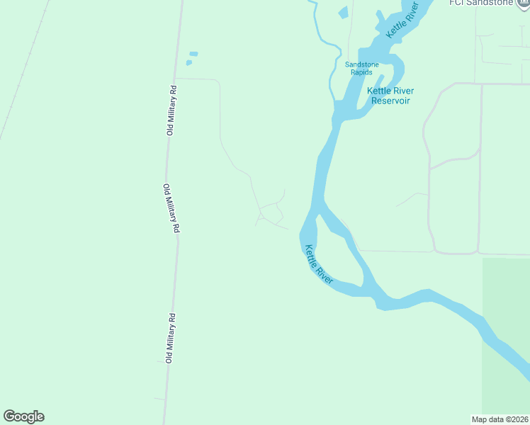 map of restaurants, bars, coffee shops, grocery stores, and more near 1894 Old Military Road in Sandstone
