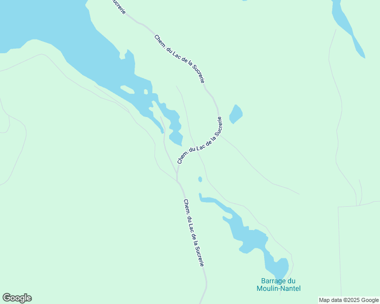 map of restaurants, bars, coffee shops, grocery stores, and more near 526 Chemin du Lac de la Sucrerie in Amherst