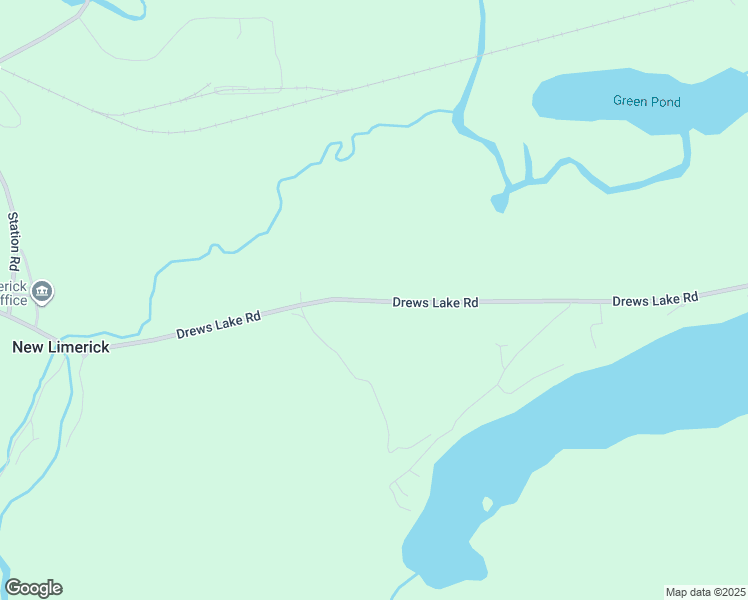 map of restaurants, bars, coffee shops, grocery stores, and more near 589 Drews Lake Road in New Limerick