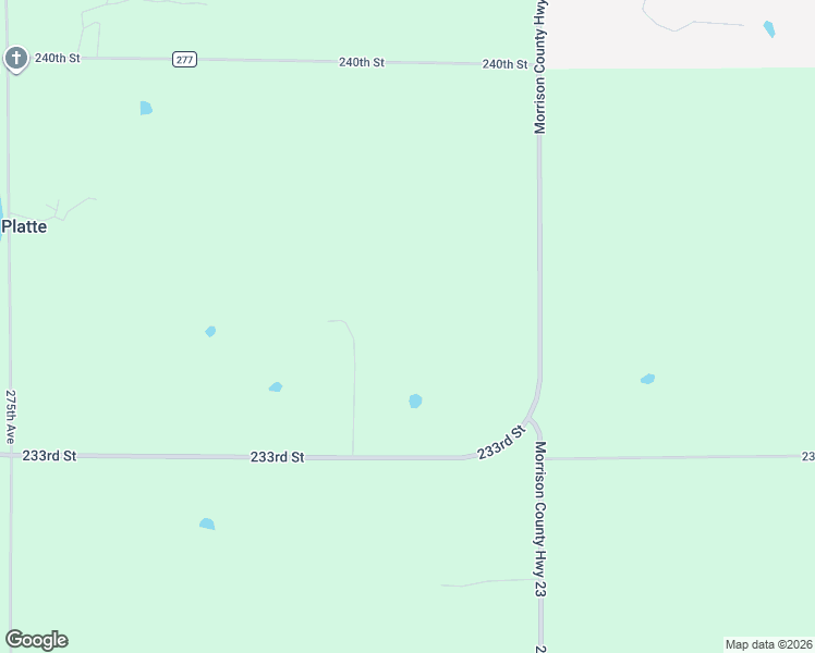 map of restaurants, bars, coffee shops, grocery stores, and more near 28152 233rd Street in Pierz